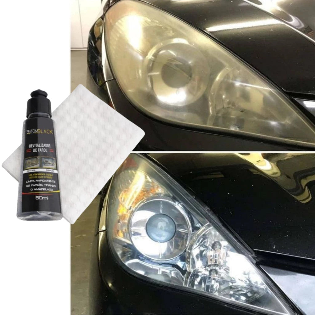 Revitalizador de Farol Automotivo Instantâneo - Compre 1 Leve 2