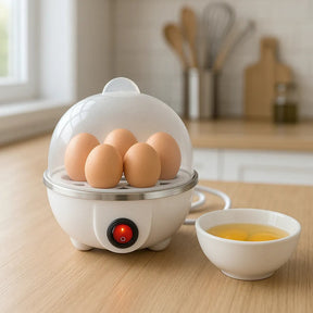 Aparelho Elétrico Cozedor de Ovos – Portátil a Vapor para Cozinha (110v/220v)