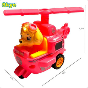 Brinquedo Infantil Patrulha Canina – Kit 6 Carrinhos de Fricção
