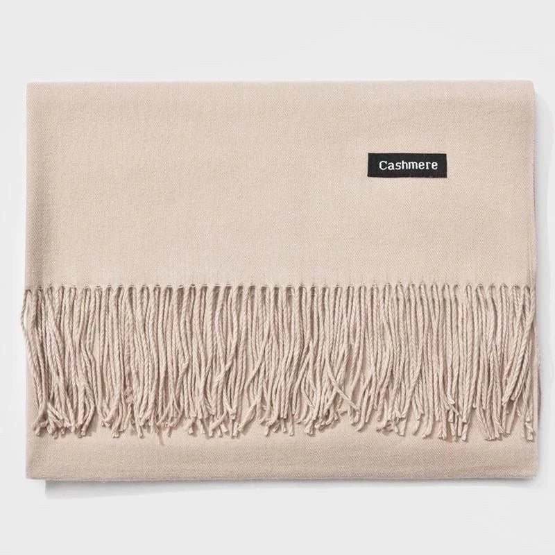 Cachecol Pashmina Feminino Grosso de Inverno