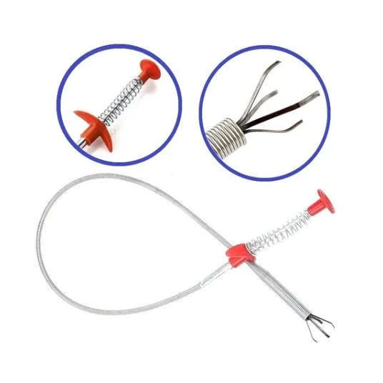 Desentupidor com Garra Flexível para Ralo e Pia - Compre 1 Leve 2