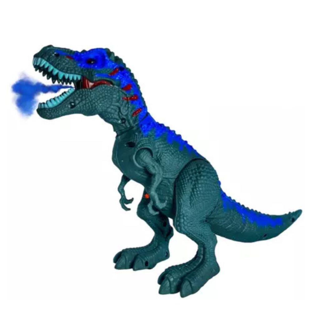 Dinossauro Rex de Brinquedo Realista – Tiranossauro que Anda e Solta Fumaça