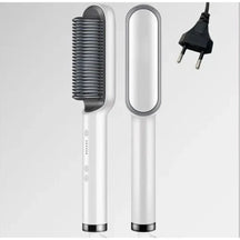 Escova Alisadora e Modeladora Elétrica 5 em 1 Bivolt Profissional