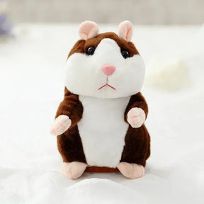 Hamster de Pelúcia Interativo que Fala e Repete – Brinquedo Divertido Infantil com Voz