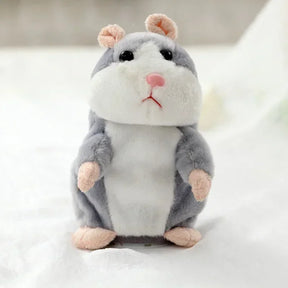 Hamster de Pelúcia Interativo que Fala e Repete – Brinquedo Divertido Infantil com Voz