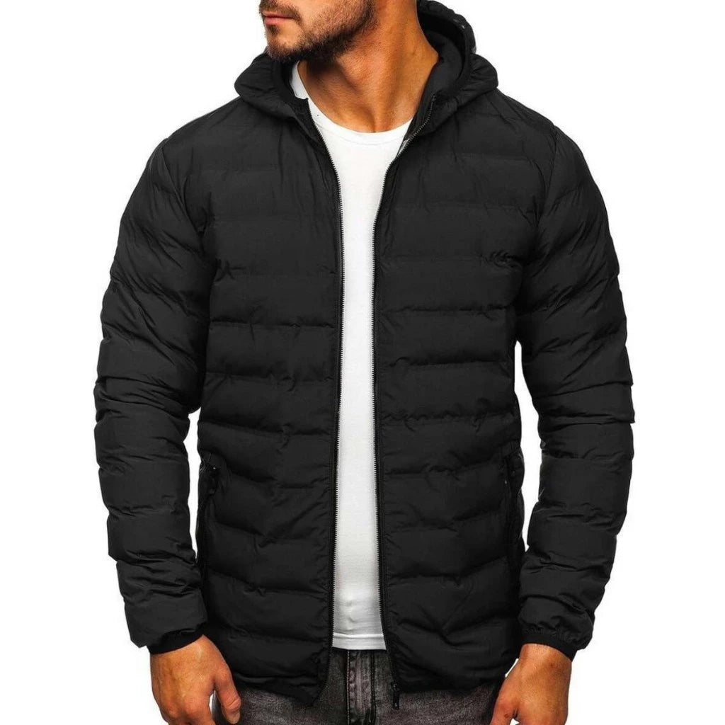 Jaqueta Puffer Masculina Corta Vento Semipermeável