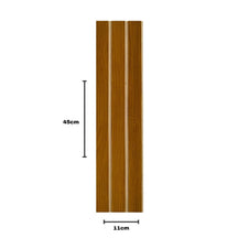 Kit 20 Painéis de Revestimento Ripado Decorativo em MDF – 45x11cm para Parede