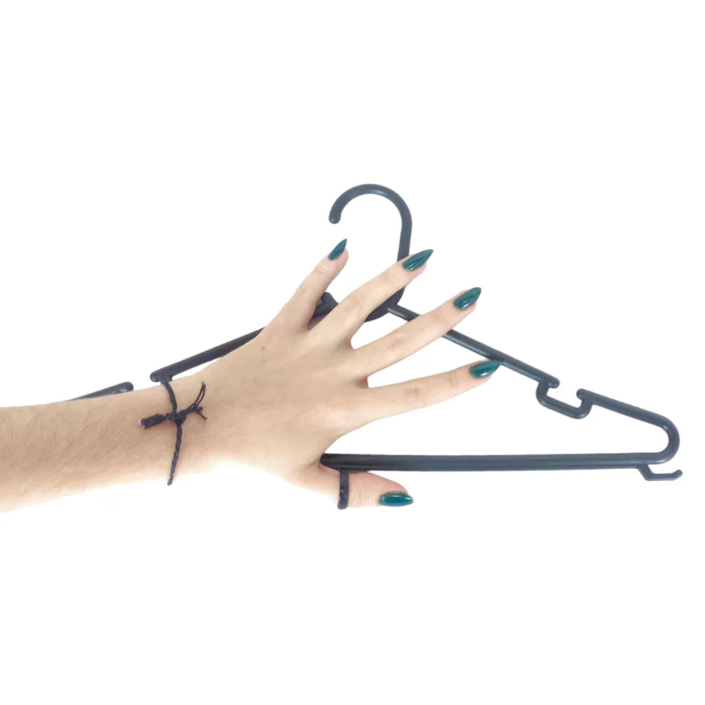 Kit 30 Cabides Pretos Adulto Reforçados para Roupas