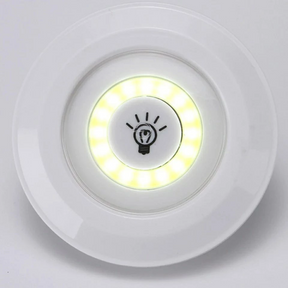 Kit 3 Luminárias LED Spot Sem Fio com Controle Remoto