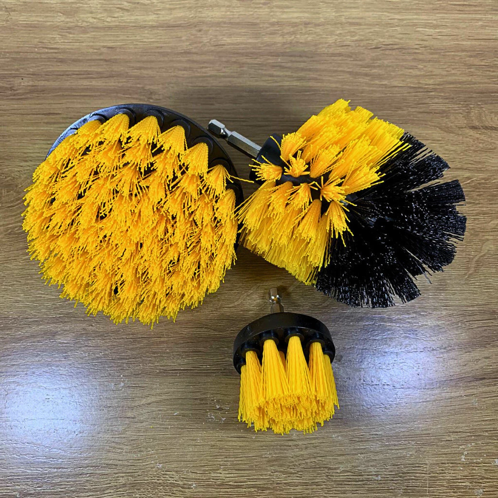 Kit Escovas de Limpeza para Parafusadeira e Furadeira