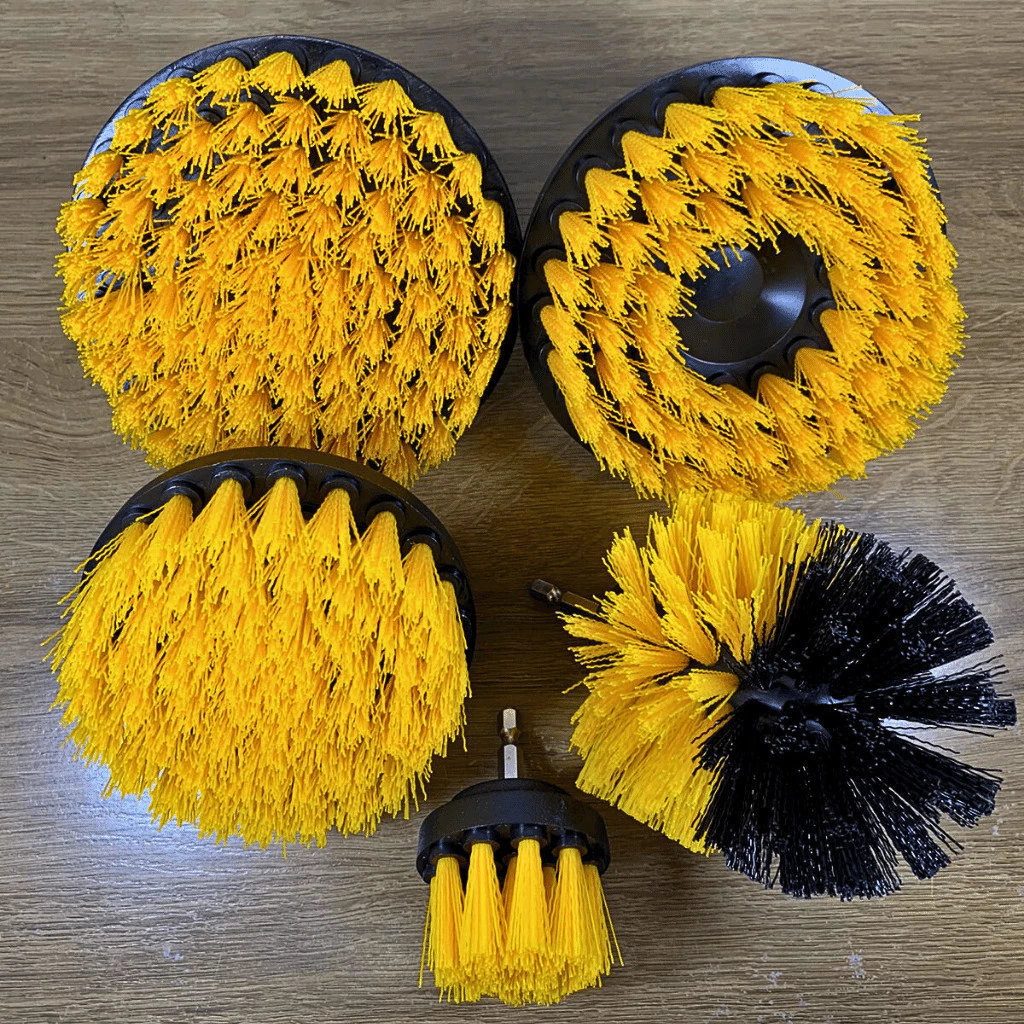 Kit Escovas de Limpeza para Parafusadeira e Furadeira