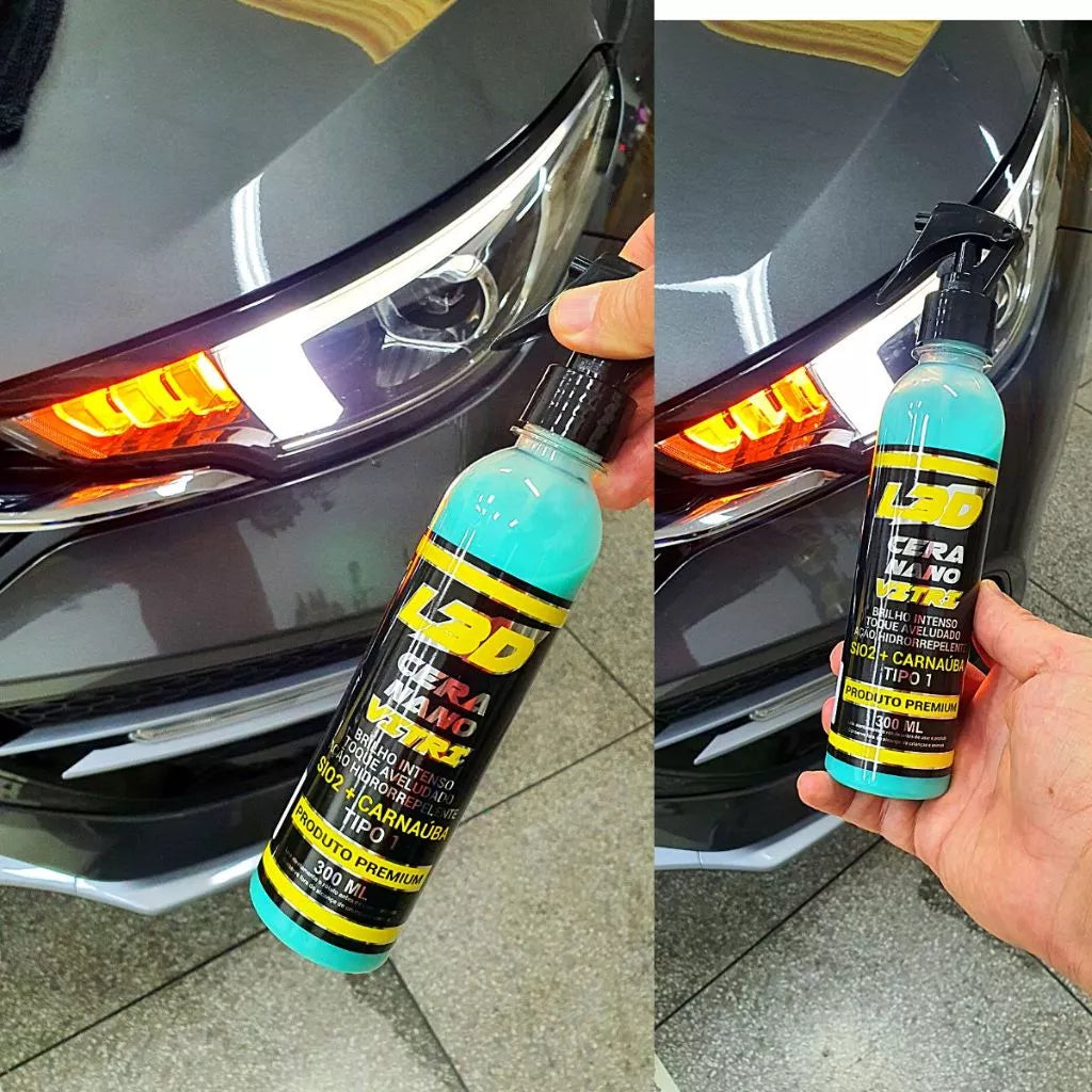 Kit Limpeza Automotiva Profissional Completo