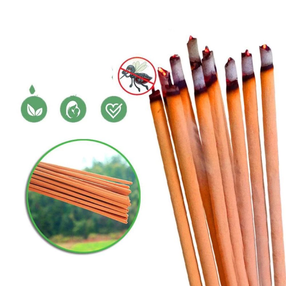 Kit Palitos Incenso Repelente Mata Mosquitos e Moscas