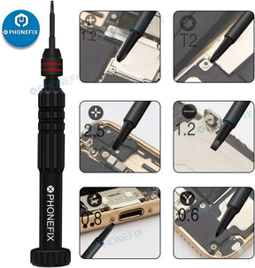 Kit de Chaves de Precisão 12 em 1 – Ferramentas para Manutenção de Celulares, iPhone, Notebooks e Eletrônicos