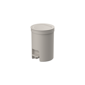 Lixeira 6 Litros Redonda com Pedal Linha Trium