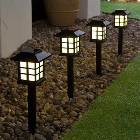 Lâmpada Oriental Solar Led Impermeável para Jardim
