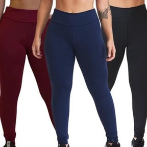 Legging Feminina Flanelada Peluciada para Inverno