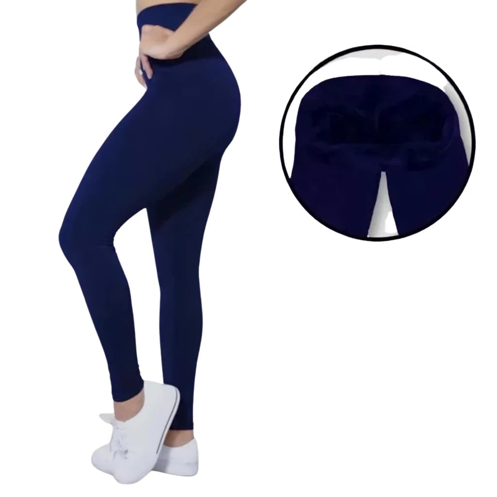 Legging Feminina de Inverno Flanelada Térmica