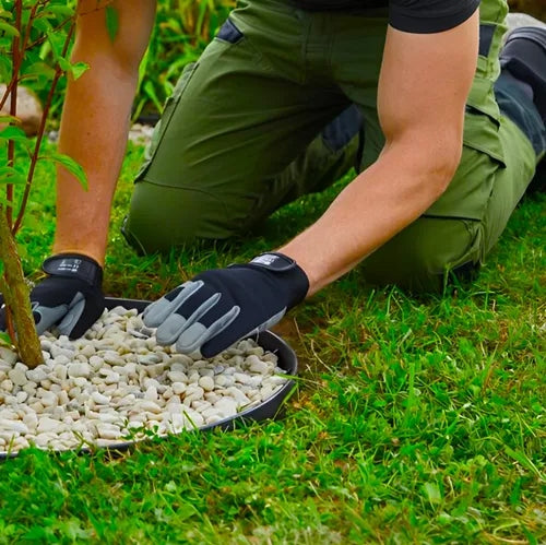 Limitador de Grama e Terra Flexível para Jardim