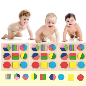 Livro Montessori de Frações Magnéticas – Brinquedo Educativo de Matemática para Crianças