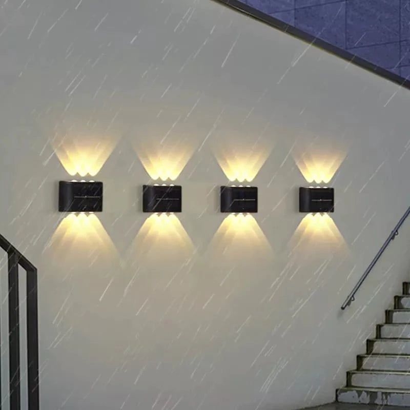 Luminária Solar de Parede Impermeavel - WallBright