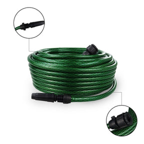 Mangueira para Jardim Trançada Anti-Torção com Esguicho