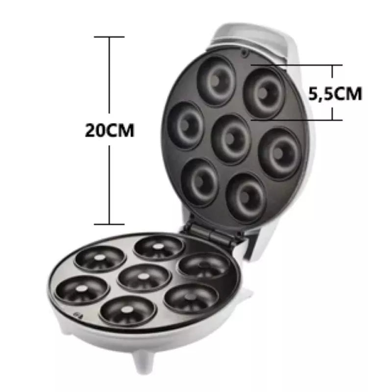 Máquina de Donuts Elétrica 7 Cavidades 1200W – 110V