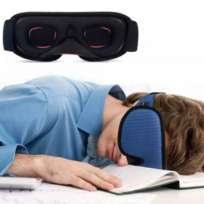 Máscara de Dormir Anatômica 3D com Espuma Zero Pressão