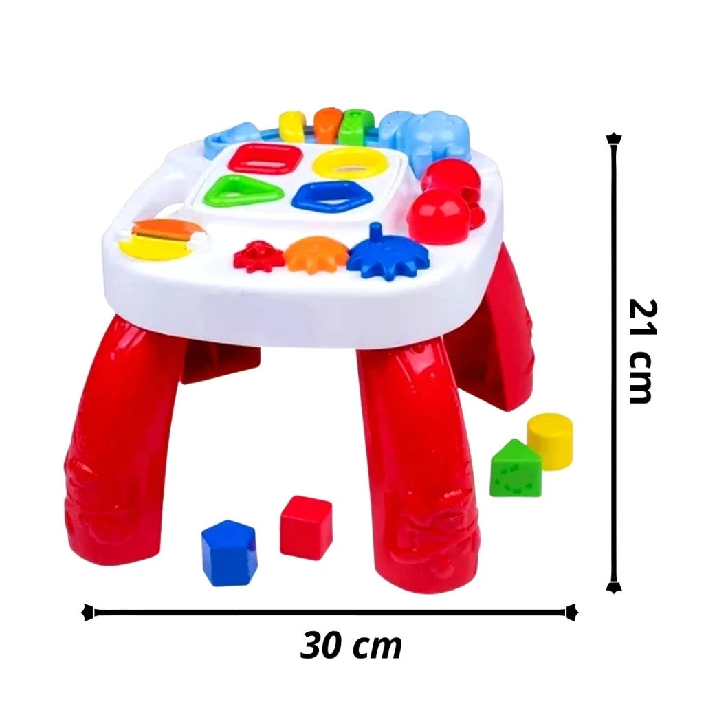 Mesa de Atividades Educativa Cotiplás – Brinquedo Didático para Bebês e Crianças