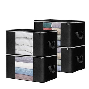 Kit 4 Organizadores Multiuso de Grande Capacidade Dobrável
