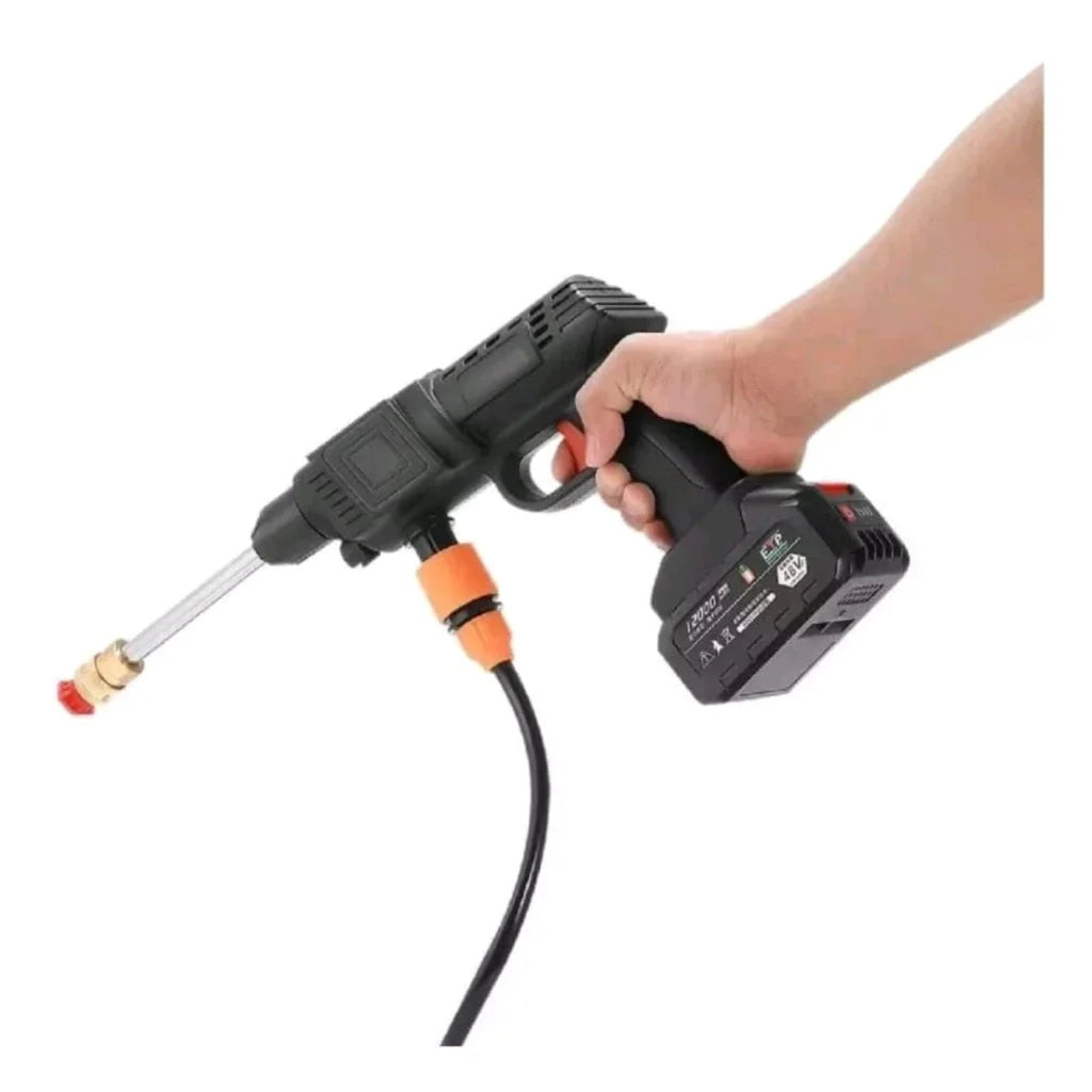 Pistola Lavadora de Alta Pressão Profissional Recarregável