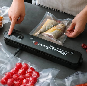 Seladora a Vácuo de Alimentos Doméstica Hermética Bivolt