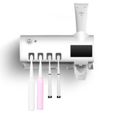 Suporte Escova de Dentes Antibacteriano Esterilizador com Luz UV