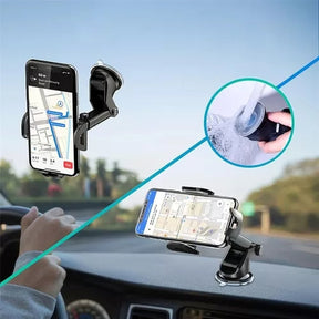 Suporte para Celular para Carro Universal com Trava Ajustável