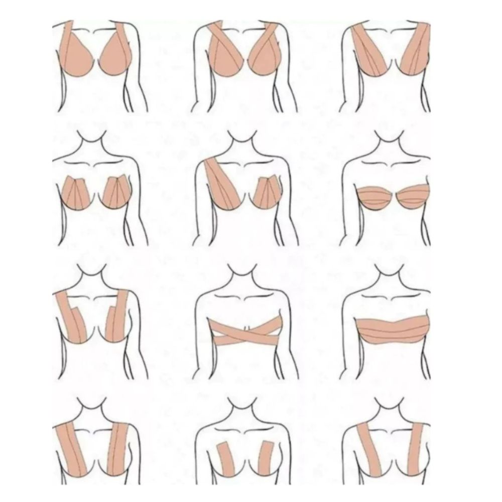 Sutiã Fita Levanta Seios com Efeito Push-Up Invisível - Compre 1 Leve 2