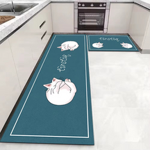 Tapete Decorativo Absorvente Premium para Cozinha, Sala e Quarto