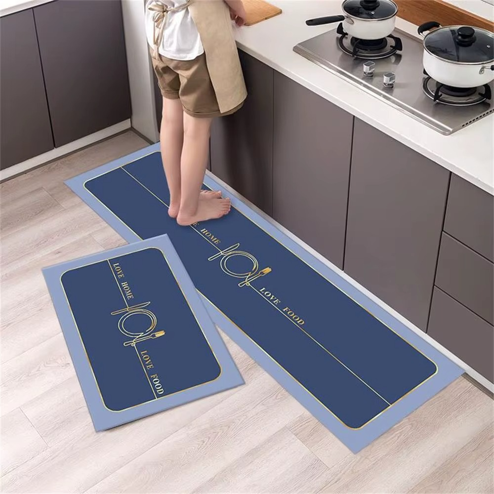 Tapete Passadeira Minimalista para Cozinha Absorvente