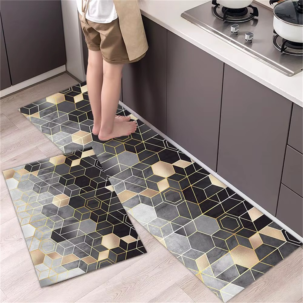 Tapete Passadeira Minimalista para Cozinha Absorvente