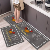 Tapete Passadeira Minimalista para Cozinha Absorvente