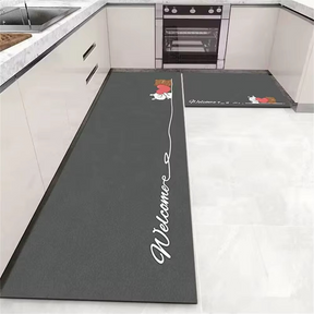 Tapete Passadeira Minimalista para Cozinha Absorvente