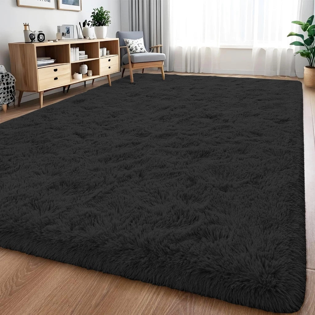 Tapete Peludo Aveludado Decorativo 2,00x2,50m para Sala e Quarto