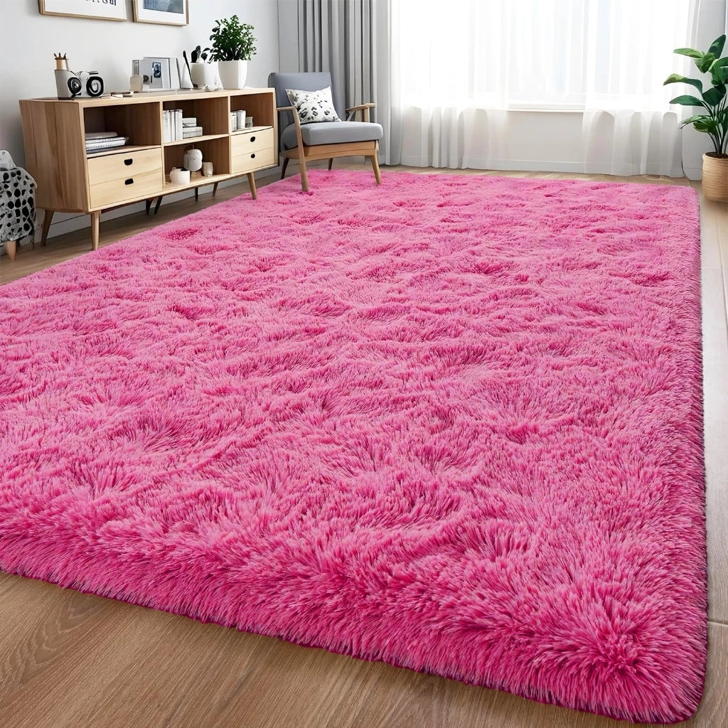 Tapete Peludo Aveludado Decorativo 2,00x2,50m para Sala e Quarto