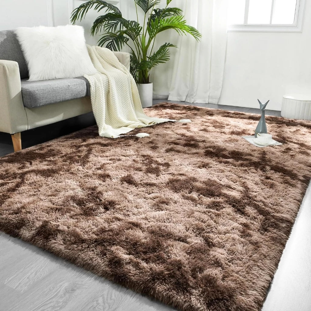 Tapete Peludo Aveludado Decorativo 2,00x2,50m para Sala e Quarto