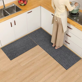 Tapete de Cozinha Antiderrapante – Absorvente, Lavável e Fácil de Limpar