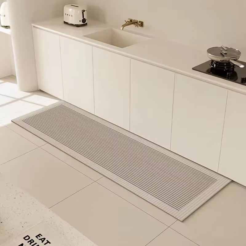 Tapete de Cozinha e Banheiro – Diatomita Antiderrapante e Super Absorvente