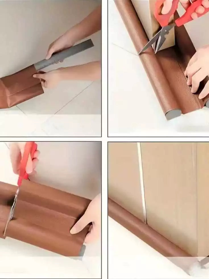 Tira de Vedação para Porta Ajustável Impermeável 80cm - Compre 1 Leve 2