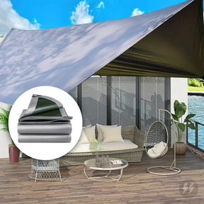 Toldo de Sombreamento Impermeável com Ilhós - ShadeGuard