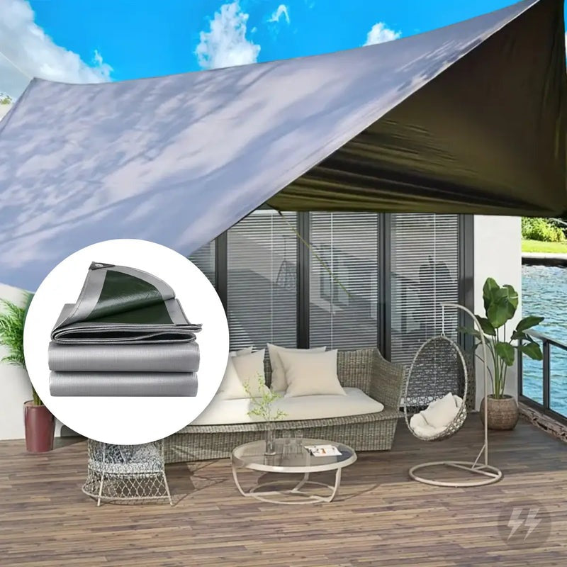 Toldo de Sombreamento Impermeável com Ilhós - ShadeGuard