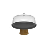 Boleira com Cúpula e Pé 25cm Linha Lume
