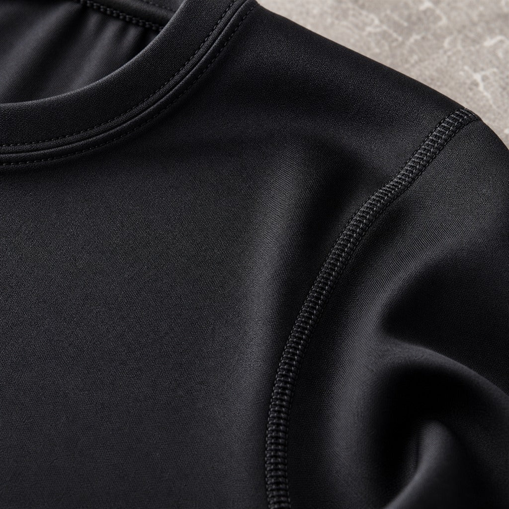 Camiseta Térmica Masculina Manga Longa - Slim Fit, Secagem Rápida e Elástica para Inverno